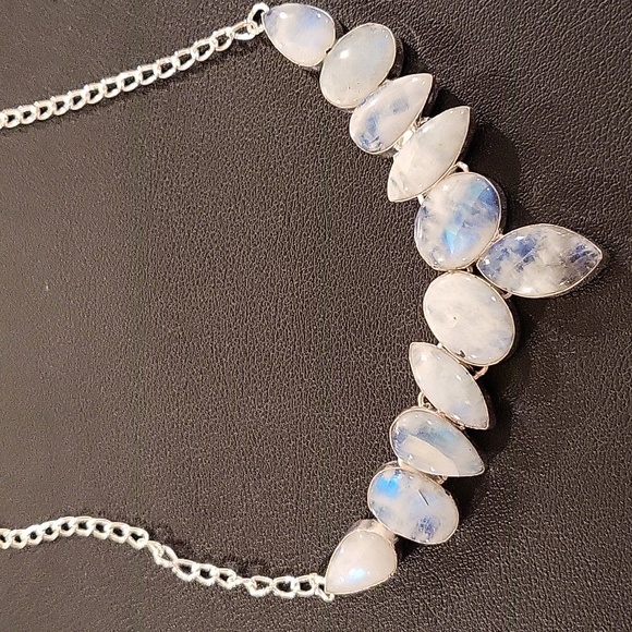 Moonstone Necklace - Picture 1 of 8